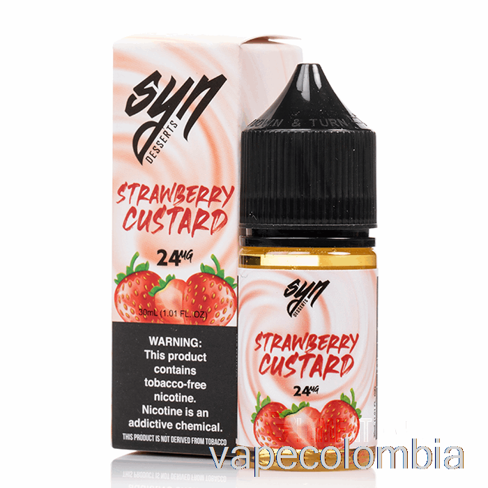 Vape Kit Completo Natillas De Fresa - Sales Sintéticas - 30ml 48mg